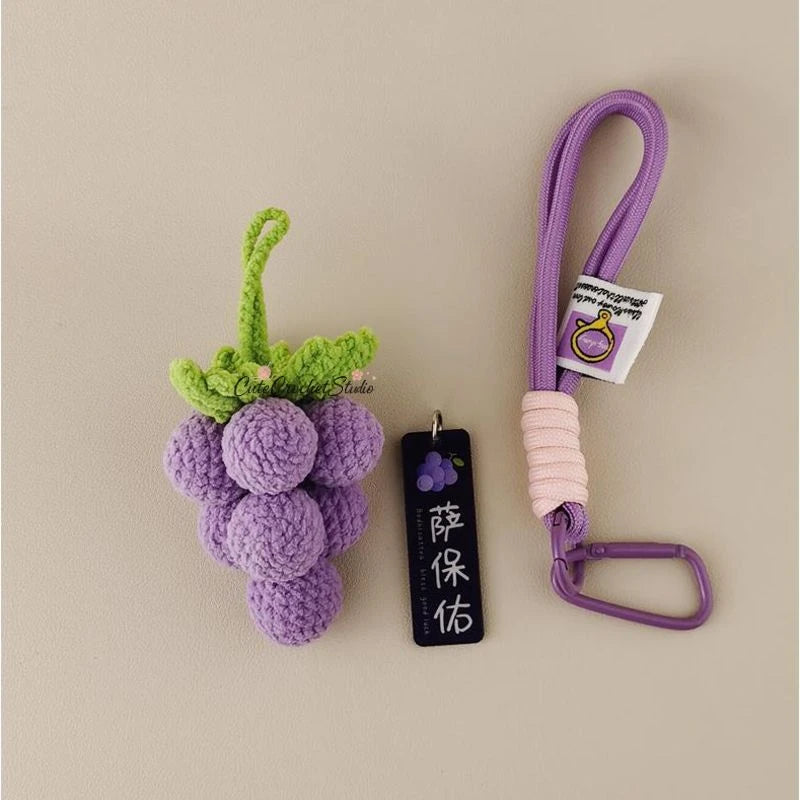 CCS Grape-themed bag charms, keychains, and other unique, high-end luxury gifts.