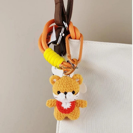 CCS Cute little tiger bag pendant keychain pendant niche high-end creative gift