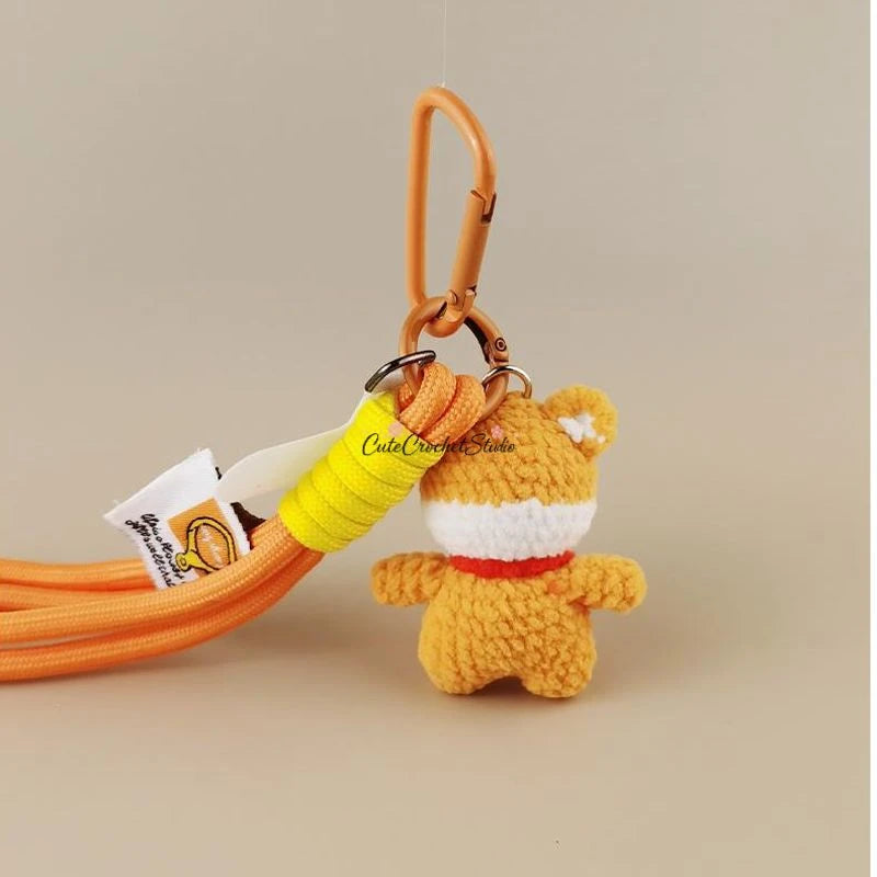 CCS Cute little tiger bag pendant keychain pendant niche high-end creative gift