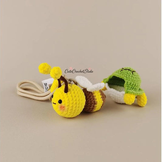 CCS Cute handmade crochet turtle doll bag pendant bag ornament high-end gift