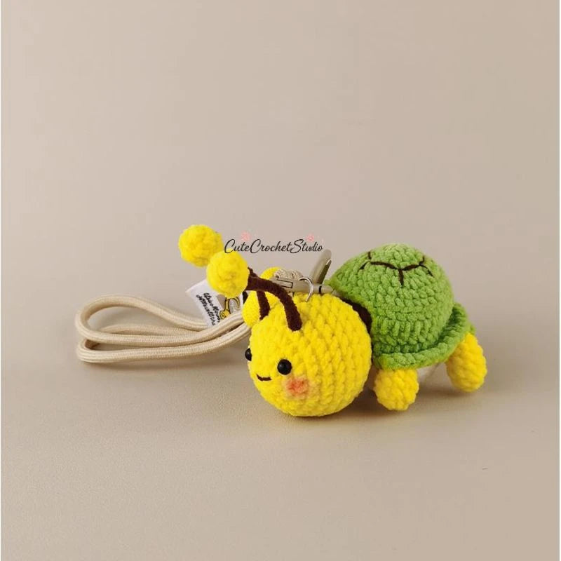 CCS Cute handmade crochet turtle doll bag pendant bag ornament high-end gift