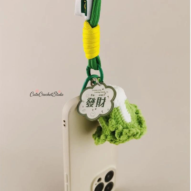 CCS A super cute cabbage-shaped plush toy bag charm, keychain, or other high-end gift.