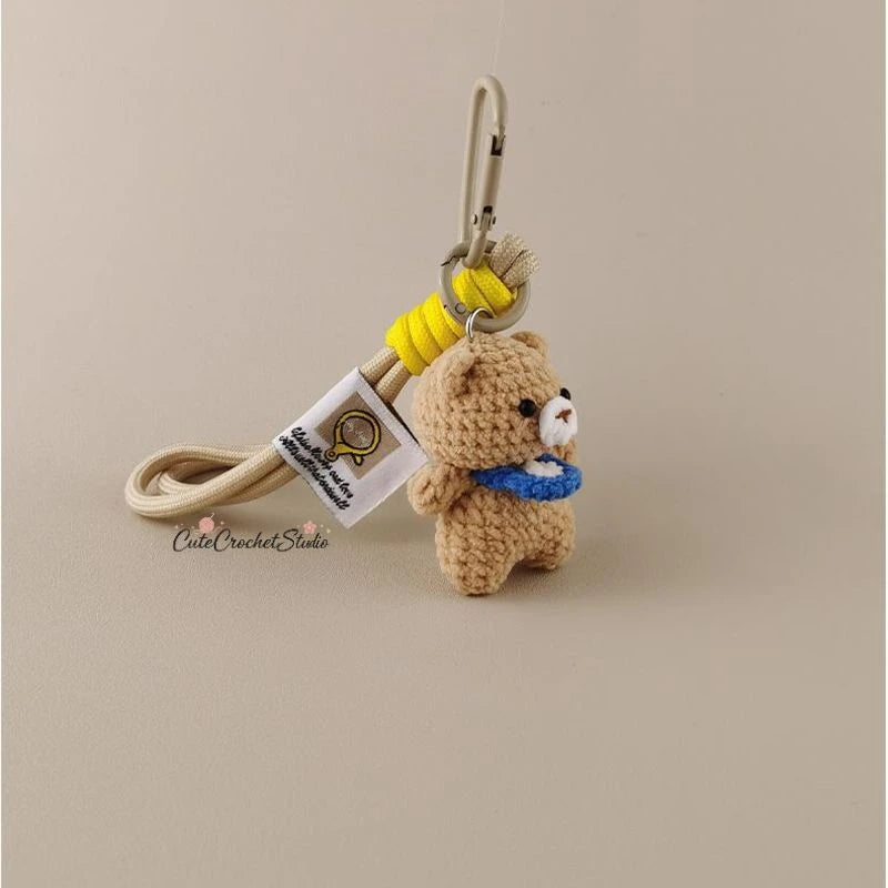 CCS Cute and soothing little keychains, bag charms, teddy bear keychains, car key pendants
