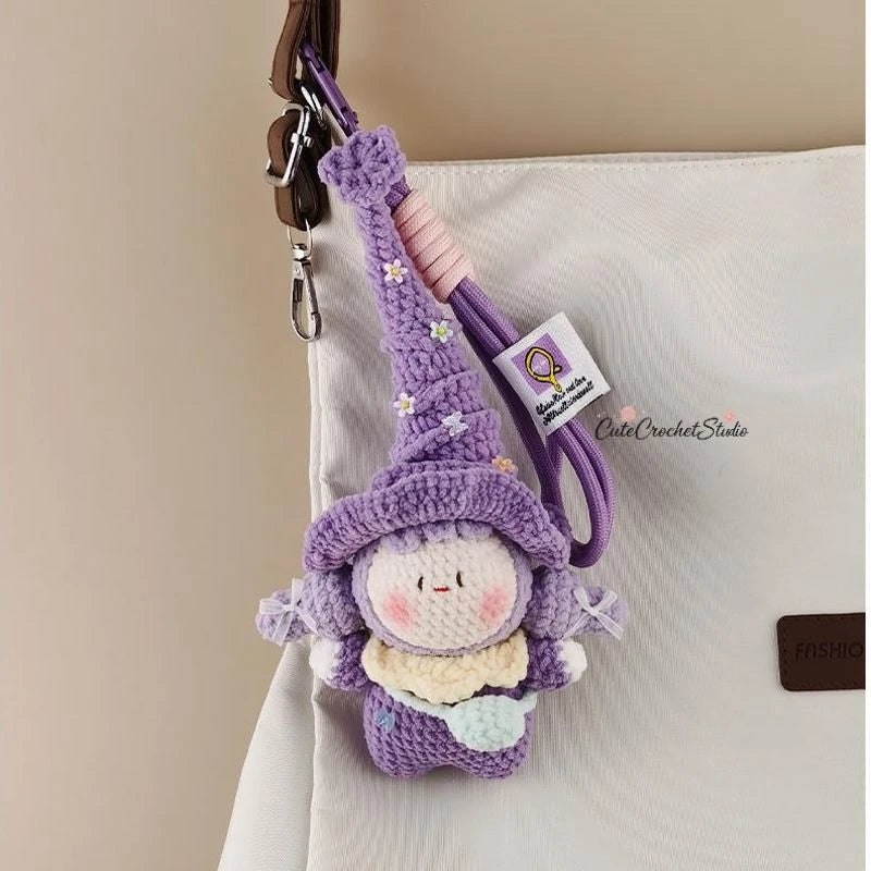 CCS Handmade crocheted dolls cute elf bags keychains and gifts