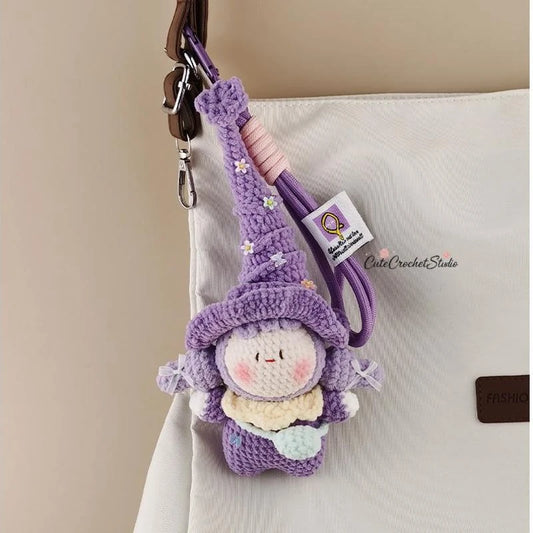 CCS Handmade crocheted dolls cute elf bags keychains and gifts