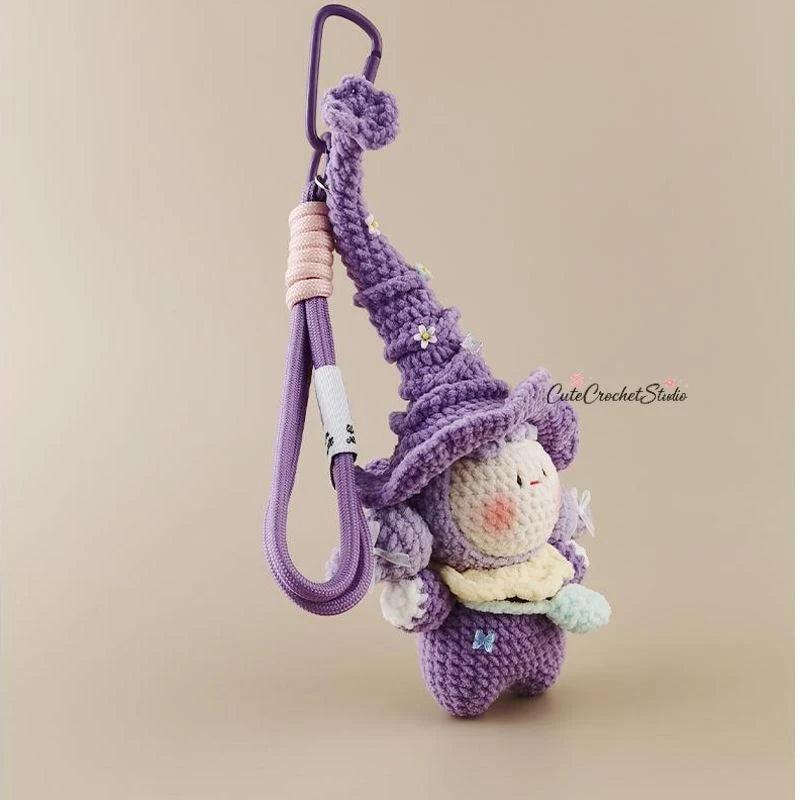 CCS Handmade crocheted dolls cute elf bags keychains and gifts