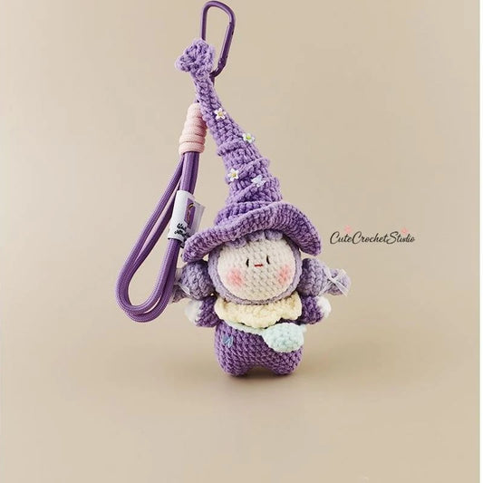 CCS Handmade crocheted dolls cute elf bags keychains and gifts