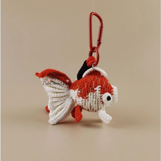 CCS Lucky Koi Bubbles Bag Charm Keychain Ornament High-End Niche Gift