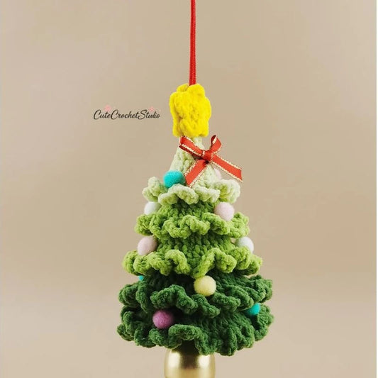 CCS Handmade Christmas tree wind chimes bag pendants backpack accessories school bag pendants niche luxury gifts