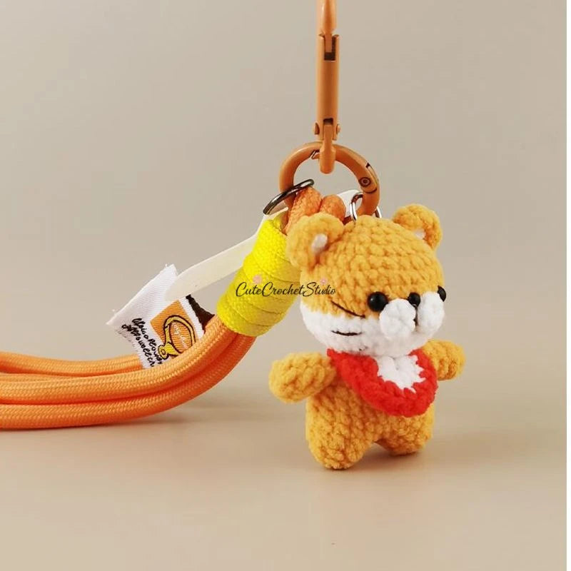 CCS Cute little tiger bag pendant keychain pendant niche high-end creative gift